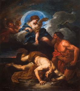 Daniel Seiter (Wien, 1647 – Turin, 1705) - Diana und Orion - GEMELDETES WERK
